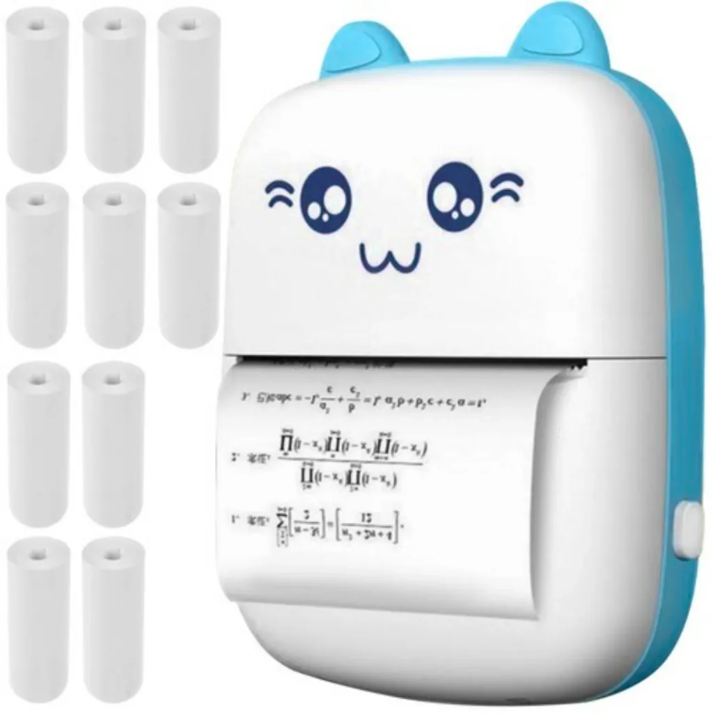 [102081] Itari Mini Portable Bluetooth Thermal Receipt & Label Pocket Printer | Q02
